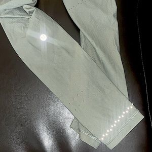 Size 4 lululemon leggings. Olive green